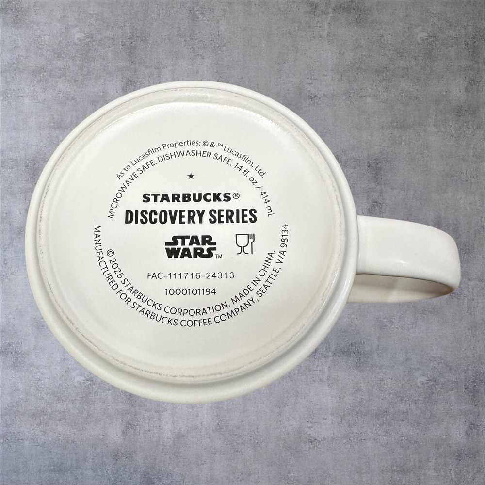 Starbucks Discovery Series Star Wars Geonosis Mug 14oz New In Box 2025 White Red - Picture 7 of 10